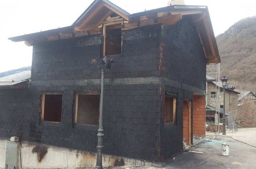 Fachadas de casa por el exterior con Poliuretano