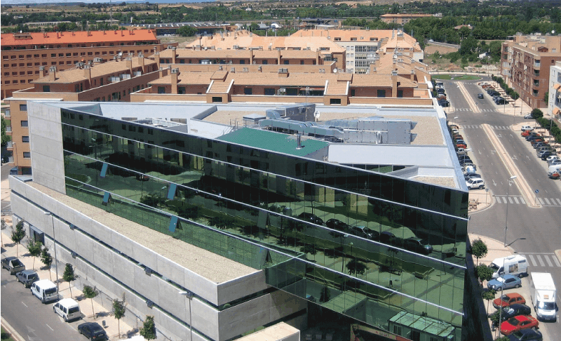 Edificio TGSS Huesca